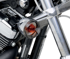 Drag Specialties Turn Signal Lens Bullet Smoke Turn Signals Drag Specialties