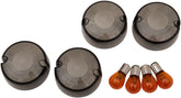 Drag Specialties Smoked Dome Lens 86 01 TURN SIGNAL GROUP Drag Specialties