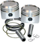 S&S Cycle Super Stock Piston Kit 3 1/2" + 0.020" W/ Rings Pistons And Rings Kits S&S Cycle
