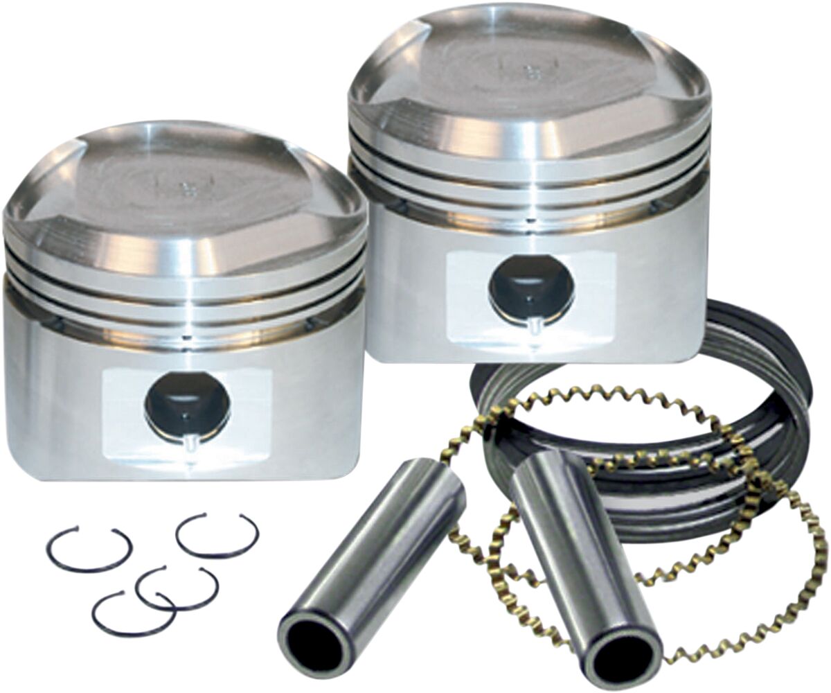 S&S Cycle Pistn Set 3.5 S&S Hds.020 PISTON + RING KITS S&S Cycle