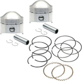 S&S Cycle Forged Piston Kit 3 1/2" +0.010" Low Compression Pistons And Rings Kits S&S Cycle