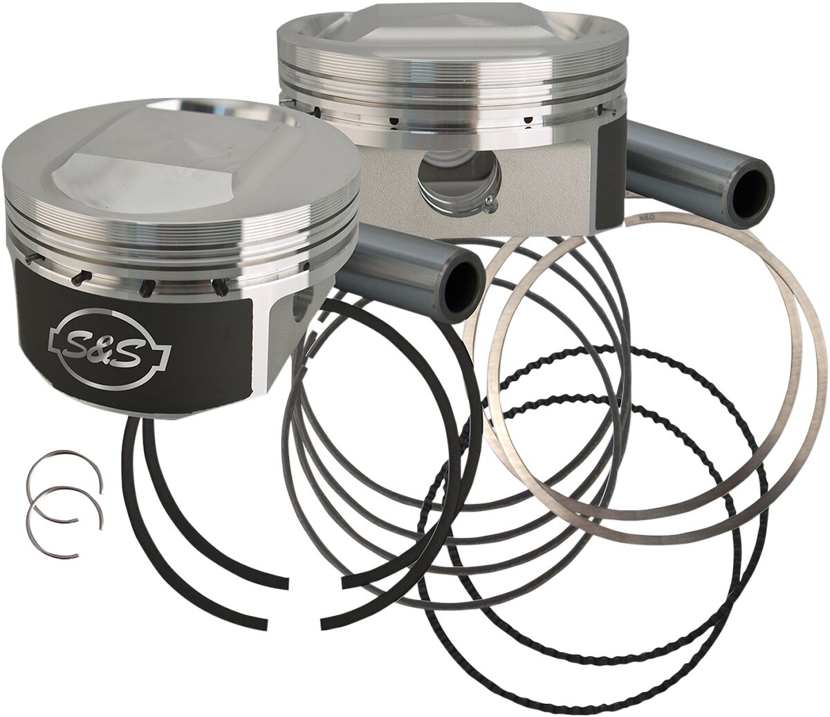 S&S Cycle Piston,Set,3 9/16"Bore,Standard, 5.5 Cc Dome,.792"Wp, Piston & Ring Kits S&S Cycle