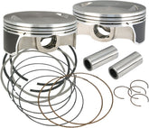 S&S Cycle Piston,Set,4 1/8",+.010,Fd,Packaged,.927"Wp,Revised,Hsf, Pistons And Rings Kits S&S Cycle