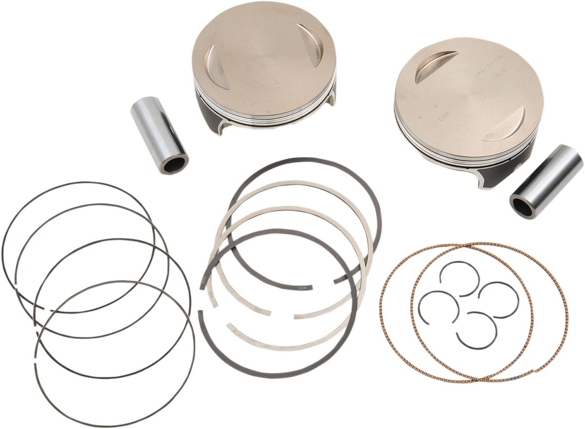 S&S Cycle Pistons 111/117/124 .020 Pistons And Rings Kits S&S Cycle