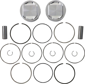 Je Pistons Pstn Kt Hd Twncm 107" 07+ Piston & Ring Kits Je Pistons