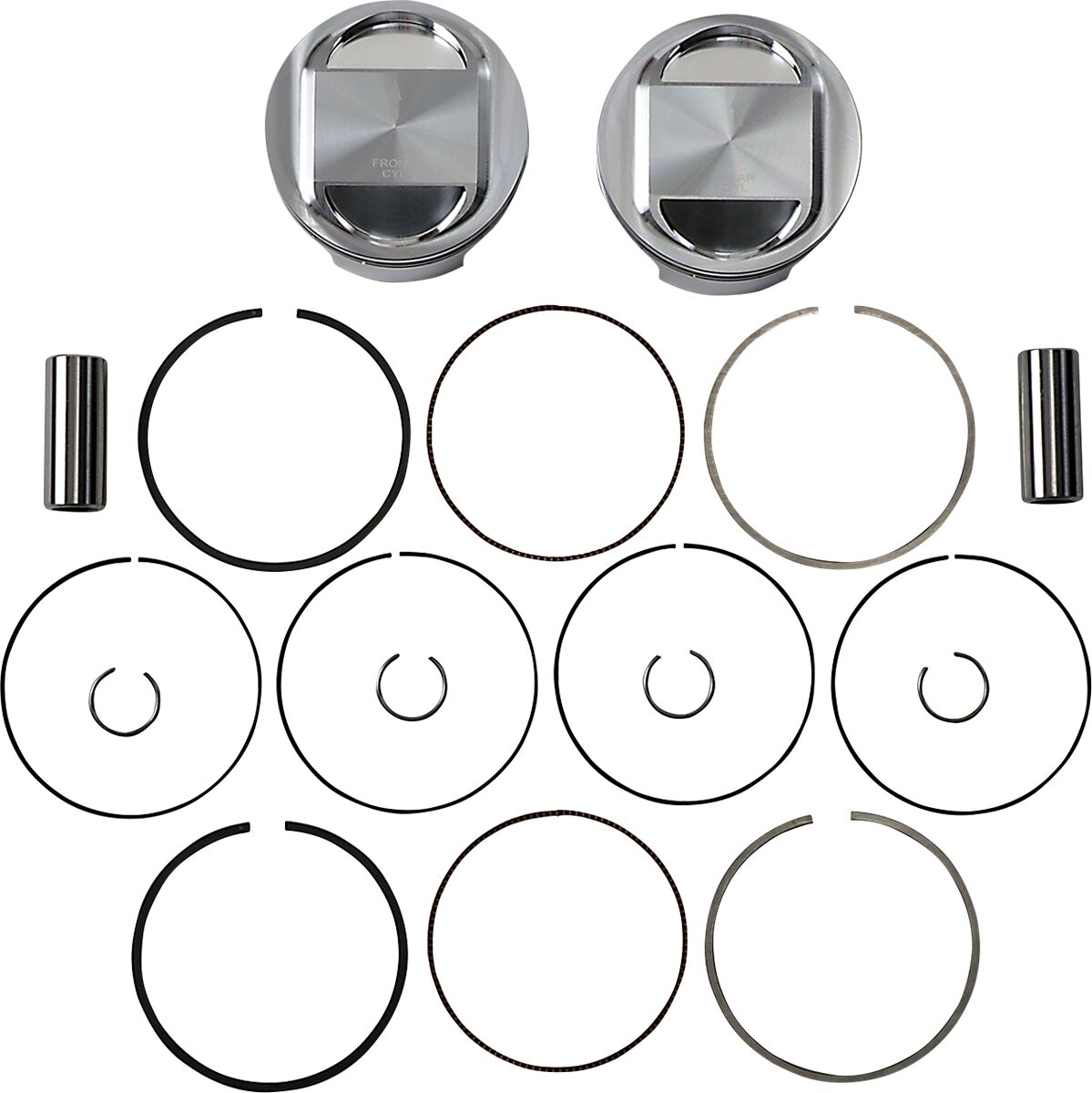 Je Pistons Pstn Kt Hd Twncm 95" 96+ Piston & Ring Kits Je Pistons