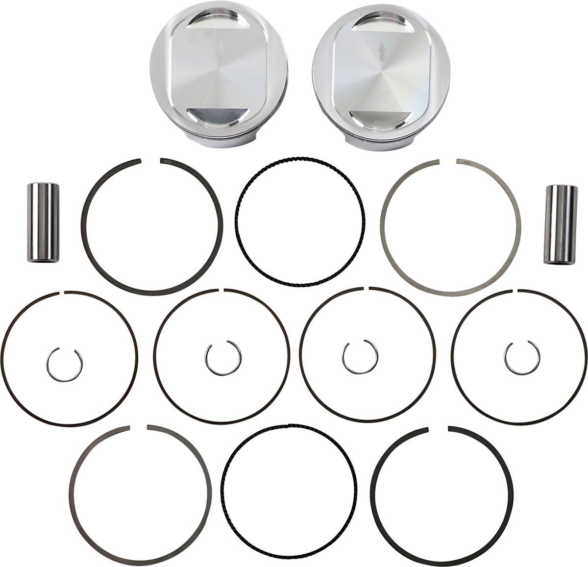 Je Pistons Pstn Kt Hd Twncm 98" 96+ Piston & Ring Kits Je Pistons