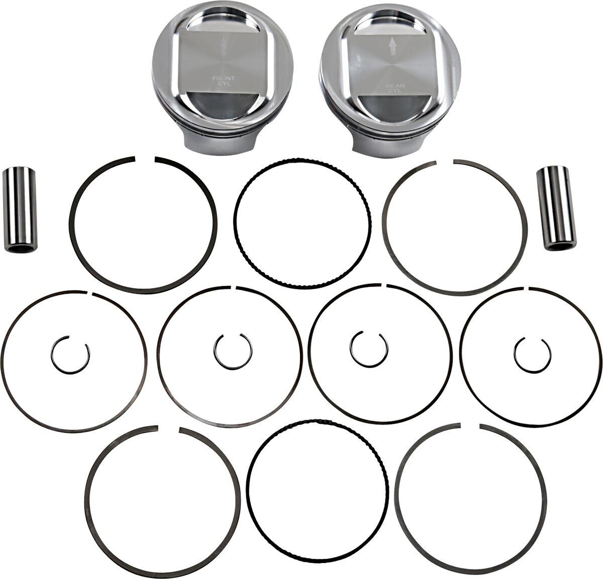 Je Pistons Pstn Kt Hd Twncm 98" 96+ Piston & Ring Kits Je Pistons