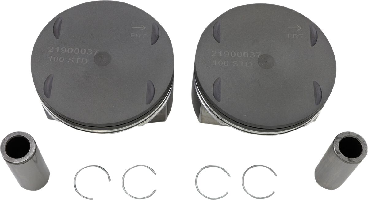 Drag Specialties Pistons 107" Std M8 Pistons Only Drag Specialties