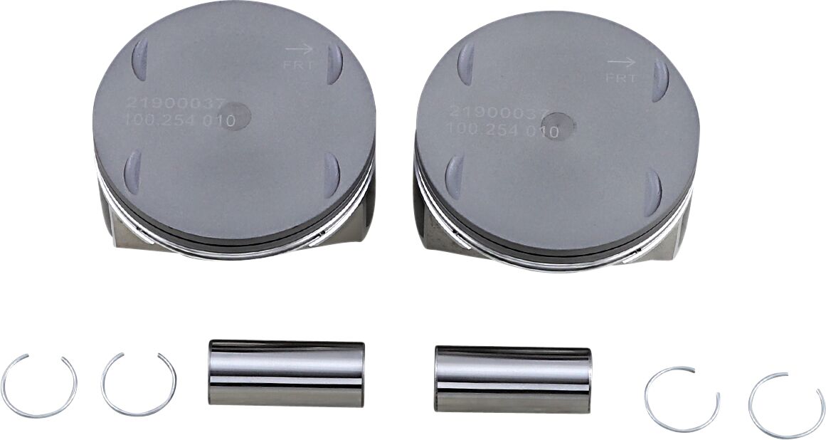Drag Specialties Pistons 107".010 M8 Pistons Only Drag Specialties