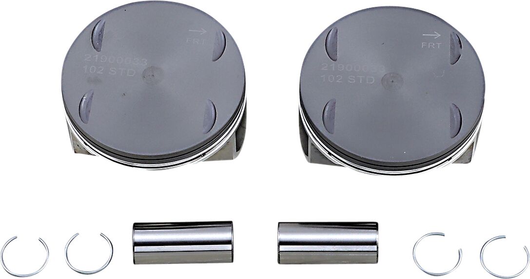 Drag Specialties Pistons 114 Std M8 PISTONS ONLY Drag Specialties
