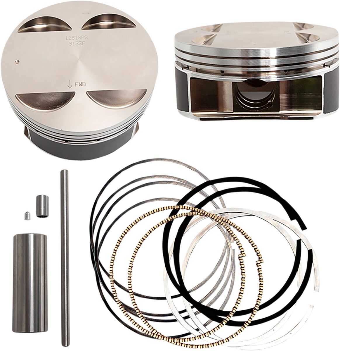 S&S Cycle Piston Kit 124 1.143 Pistons And Rings Kits S&S Cycle