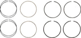 Hastings Rings M8 107" 3.937 Std Rings Only Hastings