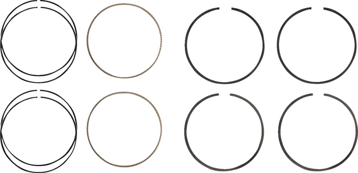 Hastings Rings M8 114" 4.000 Std Rings Only Hastings