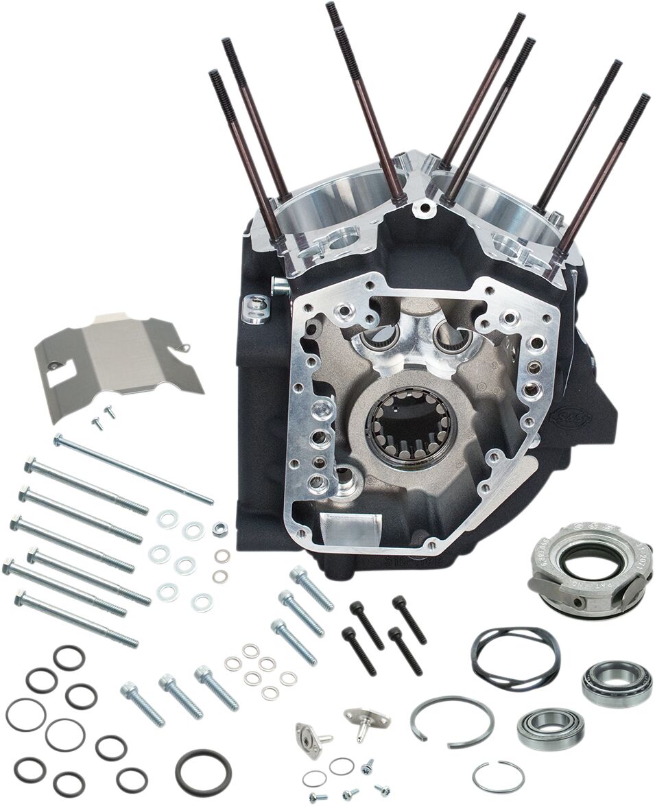 S&S Cycle Case Eng Tca 4 1/8 Stk Blk Crankcases & Parts S&S Cycle