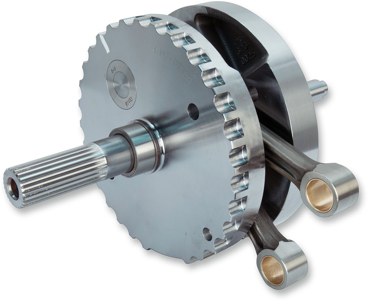 S&S Cycle Flywheel Assembly 3 Piece W/Sprocket Bearing Non Balanced Flywheel & Rod Assemblies S&S Cycle
