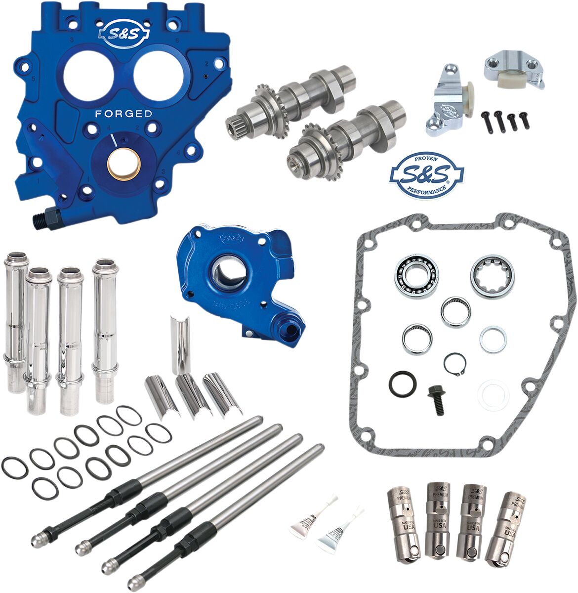 S&S Cycle Chain Drive Cam 510 C Chest Upgrade Kit Standard Cams & Parts S&S Cycle