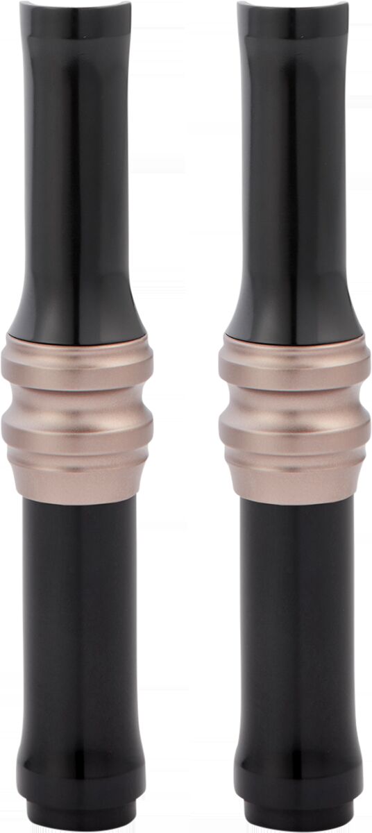 Arlen Ness 10-Gauge® Pushrod Tube Covers, Titanium - Milwaukee 8 Pushrods & Parts Arlen Ness