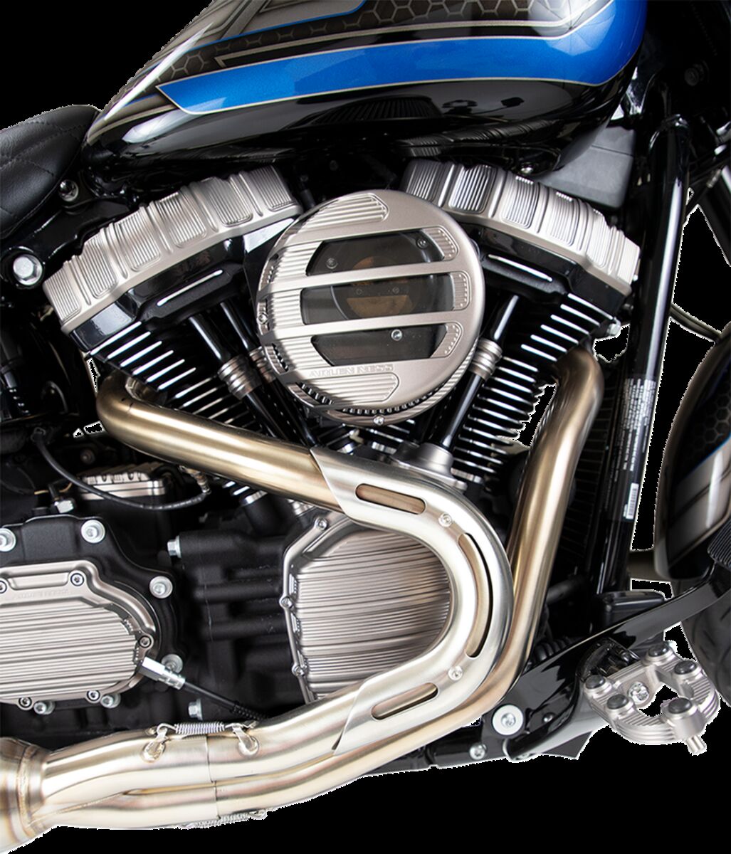 Arlen Ness 10-Gauge® Pushrod Tube Covers, Titanium - Milwaukee 8 Pushrods & Parts Arlen Ness