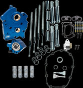 S&S Cycle Cam Chest Kt W/O Cams Chain Drive Oil Cooled Chr Pr M8 17 23 Cams & Parts S&S Cycle