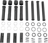 Drag Specialties Pushrod Tube Kit Satin Black Pushrods & Parts Drag Specialties