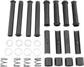 Drag Specialties Pushrod Tube Kit Satin Black Pushrods & Parts Drag Specialties