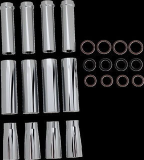 Arlen Ness Pushrod Tube Covers Deep Cut C Brake Drum Mount Kits Arlen Ness