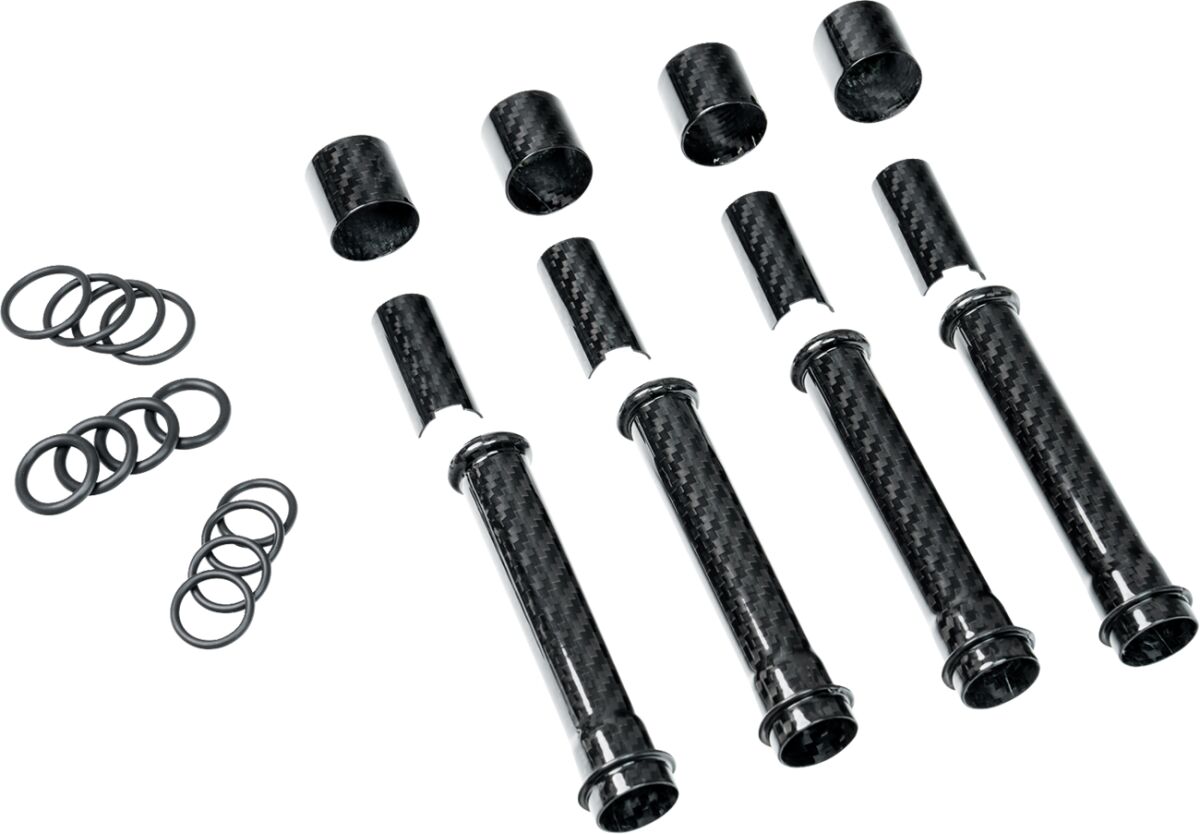 Slyfox Pushrod Covers, Carbon - Milwaukee 8 Pushrods & Parts Slyfox