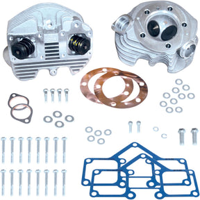 S&S Cycle Super Stock Heads 3.625" Bore Silver Cylinder Heads S&S Cycle