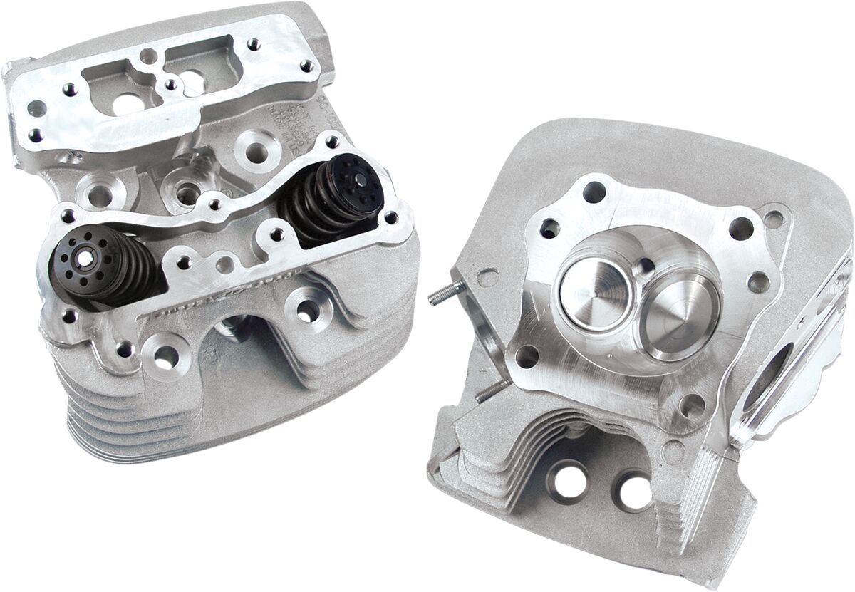 S&S Cycle Super Stock Heads 89 Cc Silver Heads S&S Cycle