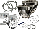 S&S Cycle Cylinder,Kit,3.937"Bore,Cp Pistons®,4.937",4"Stroke,920 0101,W/Black, Cylinders Parts S&S Cycle