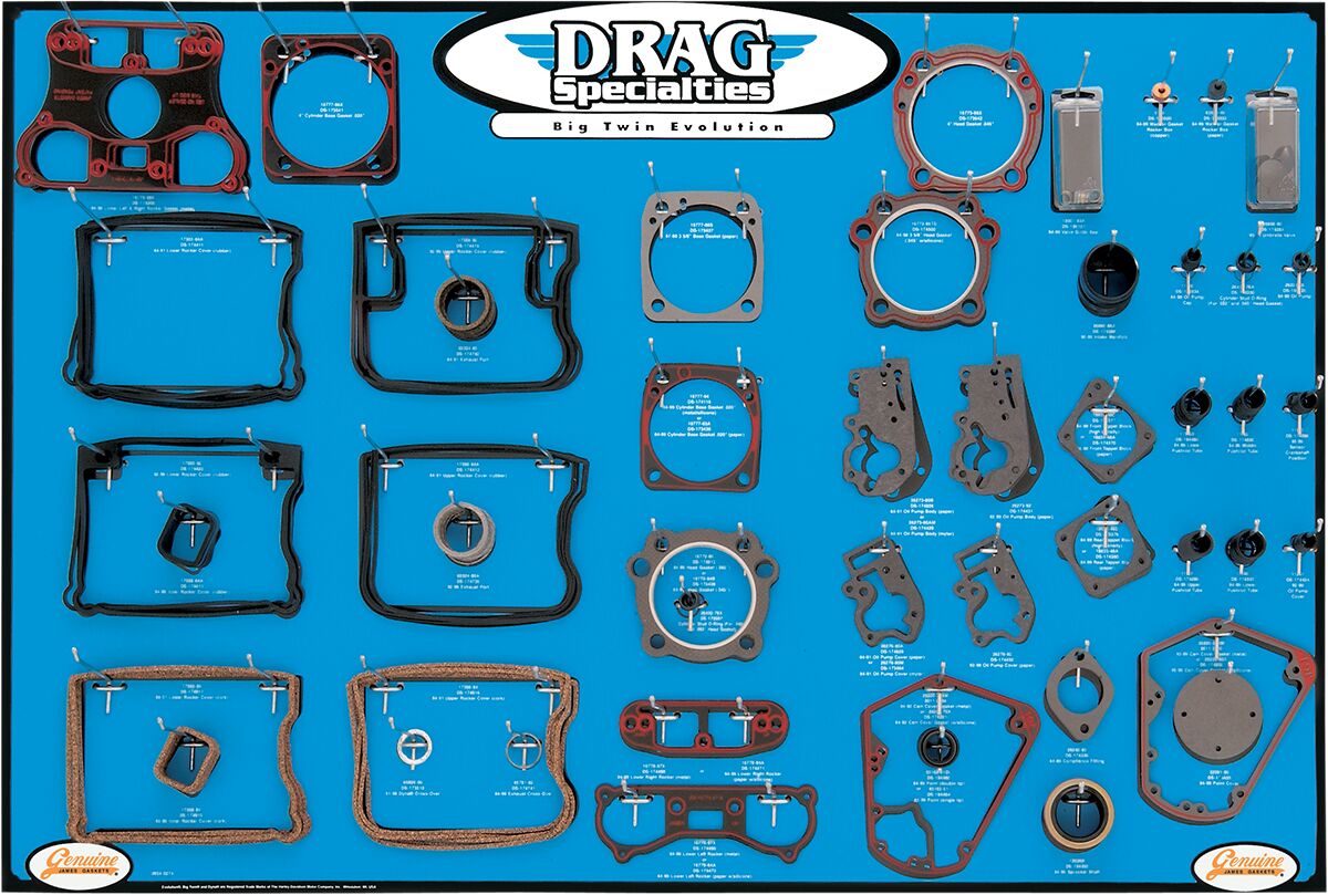 Drag Specialties Gasket Display Board Gaskets & Kits Drag Specialties