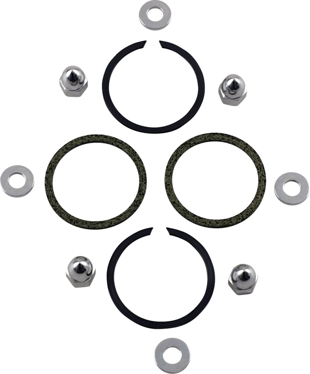 James Gasket Exh Mntgkit Ss/Chr Bt/Xl GASKETS + KITS James Gaskets