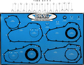 Drag Specialties Board Gasket 6 Sp Bt Prim Gaskets & Kits Drag Specialties