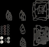 Cometic Rocker Box Rebuild Gasket Twin Cam Gaskets & Kits Cometic