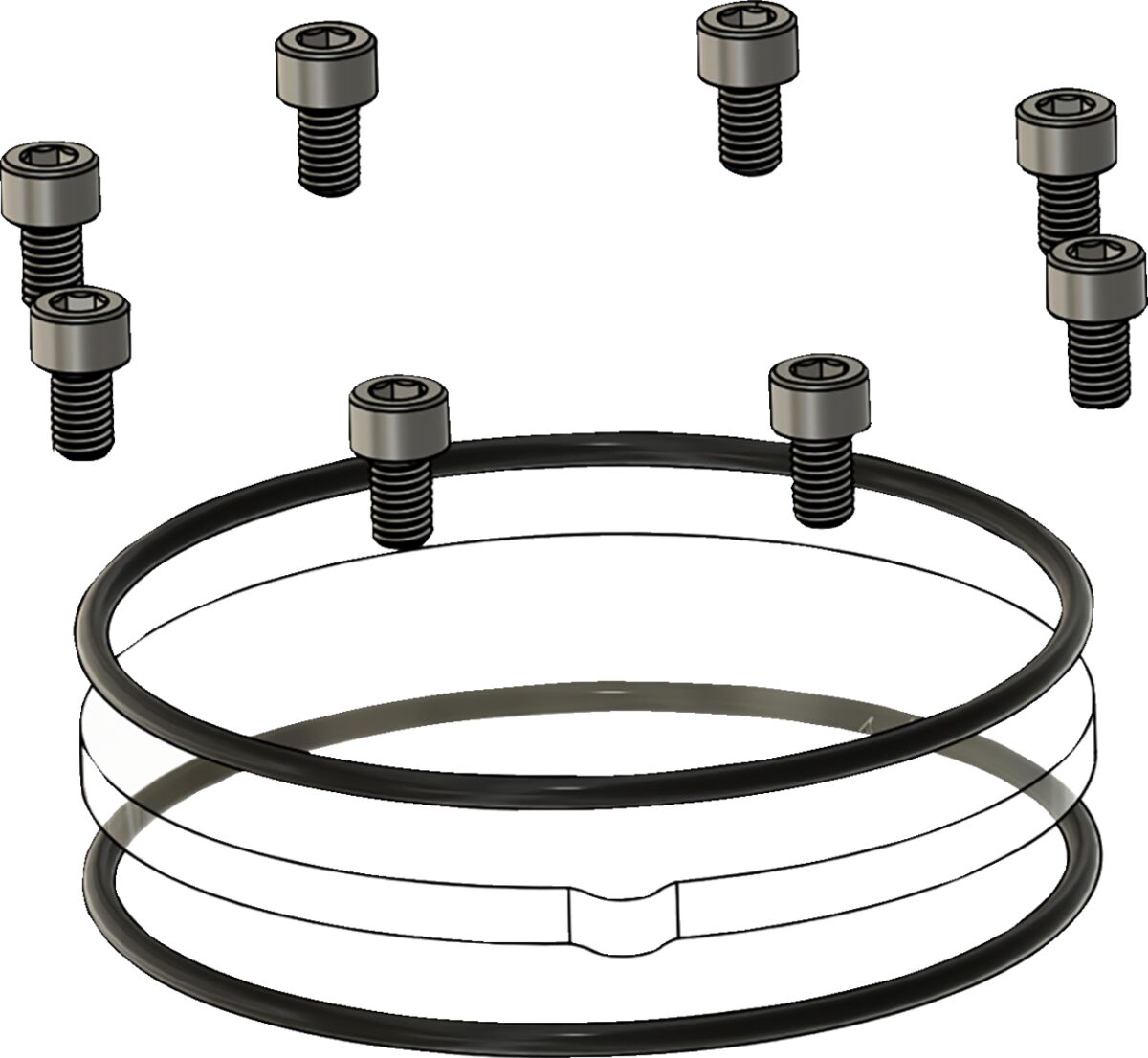 Trask Cam Cover Repair Kit - Milwaukee 8 Engine Covers Trask Performance