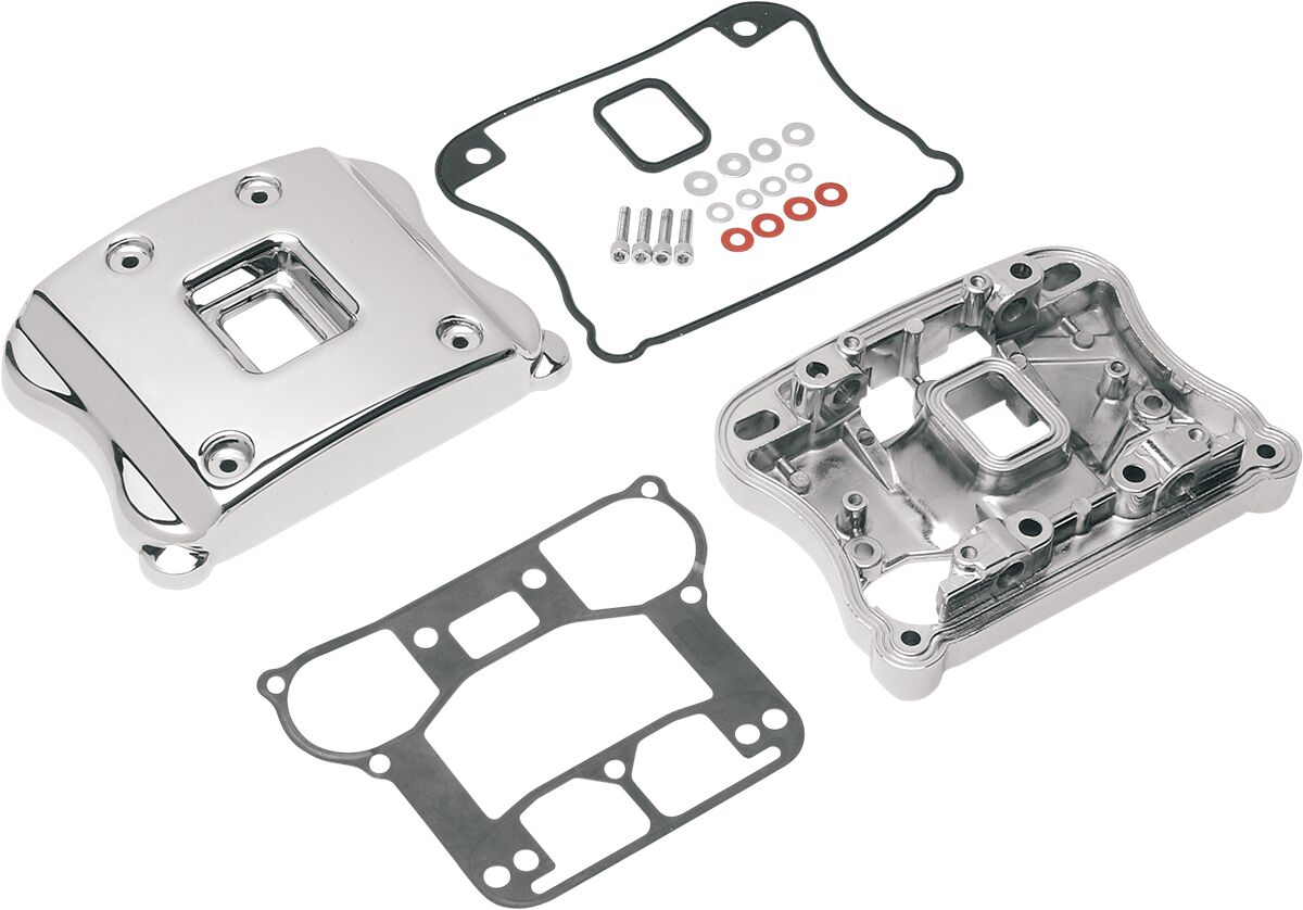 Drag Specialties Chrome Rocker Cover Kits Engine Covers Drag Specialties