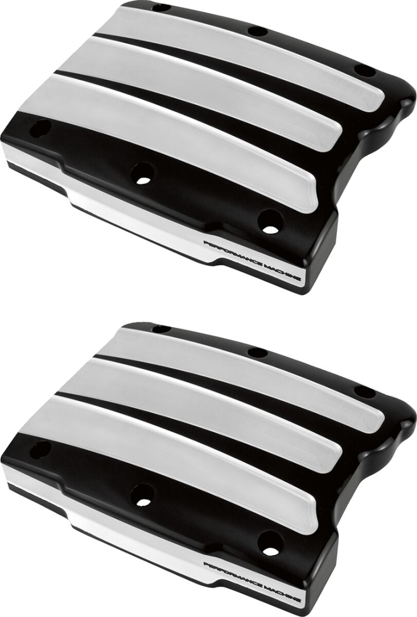 Performance Machine (Pm) Rocker Box Cover Scallop Contrast Cut Engine Covers Performance Machine