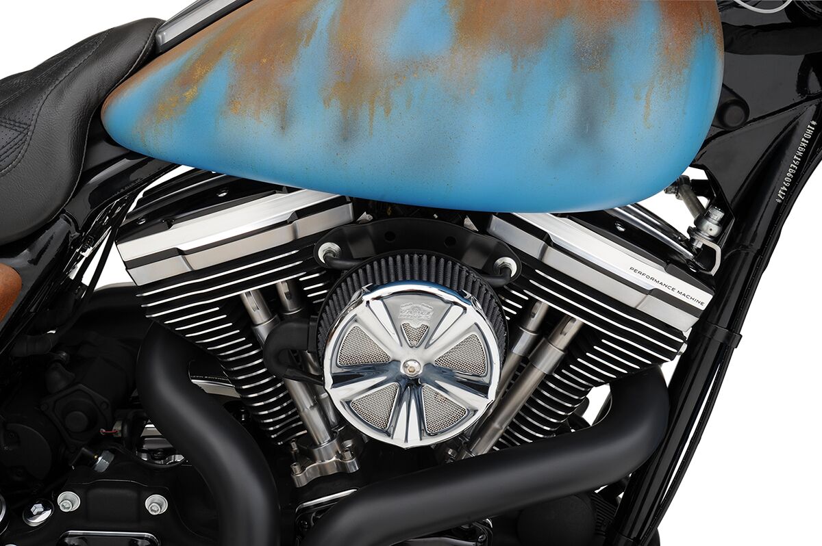 Performance Machine (Pm) Rocker Box Cover Scallop Contrast Cut Engine Covers Performance Machine