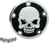 Drag Specialties Point Cover Skull 5 Hole Engine Covers Drag Specialties
