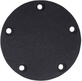 Drag Specialties Point Cover Wrinkle Black 5 Hole Engine Covers Drag Specialties