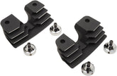 Drag Specialties Spark Plug Head Bolt Covers Finned Black Engine Covers Drag Specialties