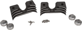 Drag Specialties Spark Plug Head Bolt Covers Finned Black Engine Covers Drag Specialties