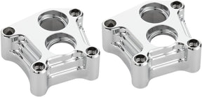 10-Gauge® Lifter Blocks, Chrome - 99-17 Twin Cam Lifter Block Arlen Ness Default Title