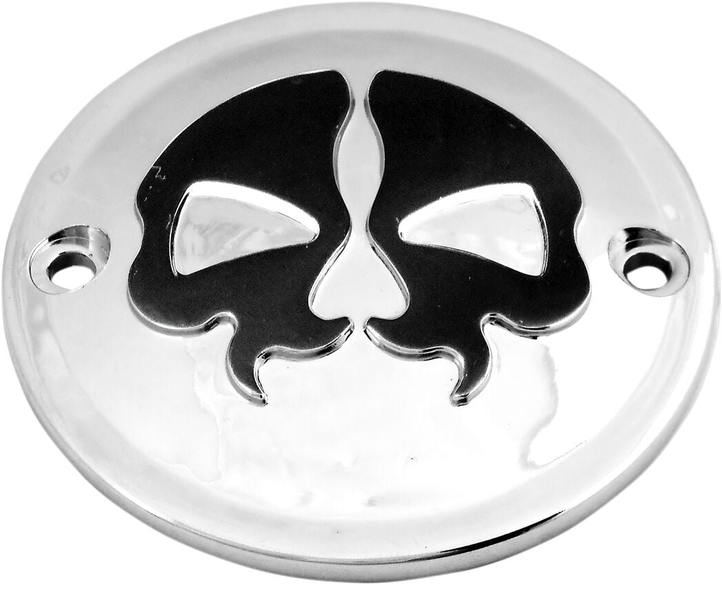 Drag Specialties Cover Pts Sp Skl 2 H Chr ENGINE COVERS Drag Specialties