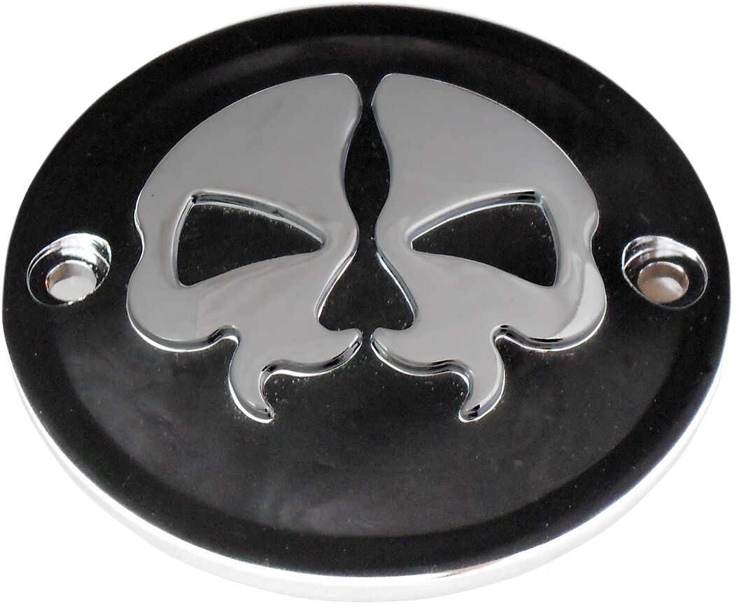 Drag Specialties Cover Pts Sp Skl 2 H Blk ENGINE COVERS Drag Specialties