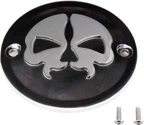 Drag Specialties Cover Pts Sp Skl 2 H Blk ENGINE COVERS Drag Specialties