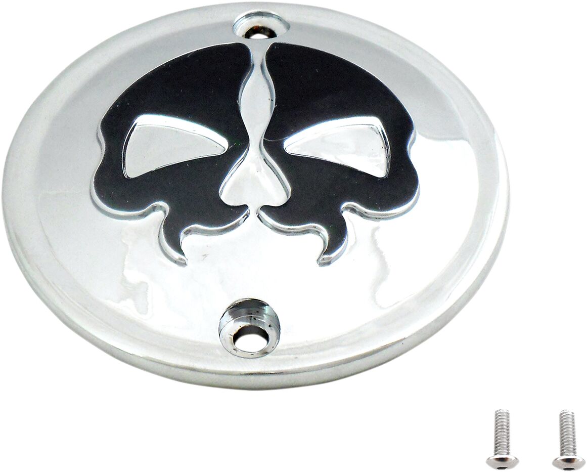 Drag Specialties Cover Pts Sp Skl Xl Chr ENGINE COVERS Drag Specialties