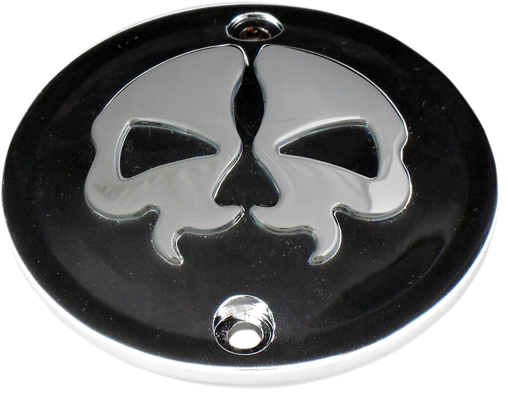 Drag Specialties Cover Pts Sp Skl Xl Blk ENGINE COVERS Drag Specialties
