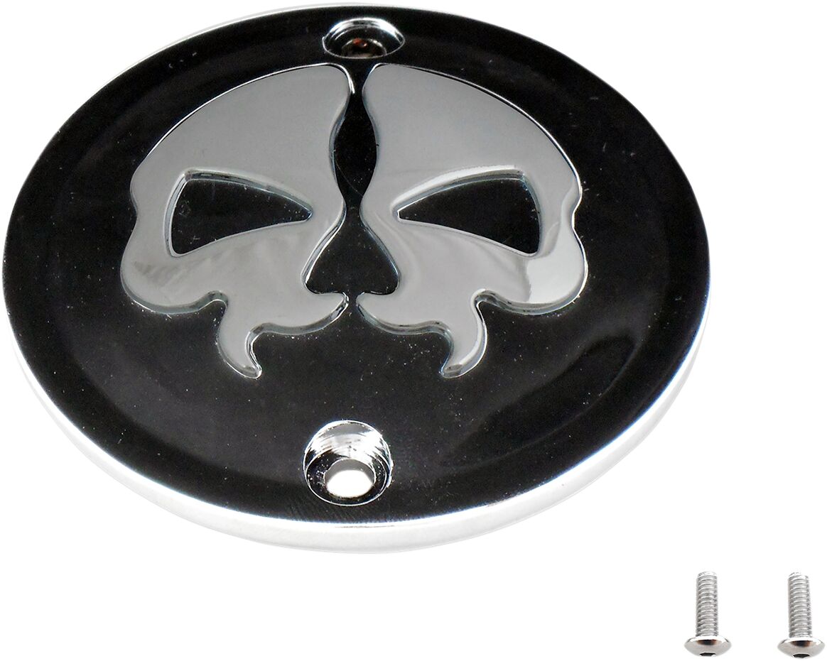 Drag Specialties Cover Pts Sp Skl Xl Blk ENGINE COVERS Drag Specialties